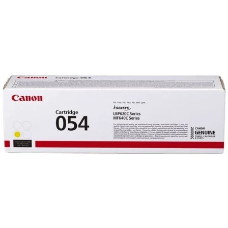 Canon Cartucho de Tóner 054 Amarillo 3021C002 Original